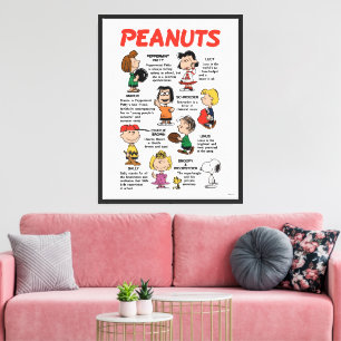 Peanuts The Peanuts Gang Canvas Print