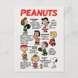 Peanuts   The Peanuts Gang Postcard