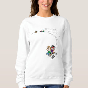 Peanuts The Peanuts Gang Sled Riding Sweatshirt
