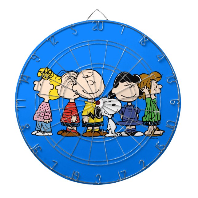 Peanuts | The Peanuts Gang Together Dartboard (Front)