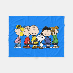 Peanuts   The Peanuts Gang Together Fleece Blanket