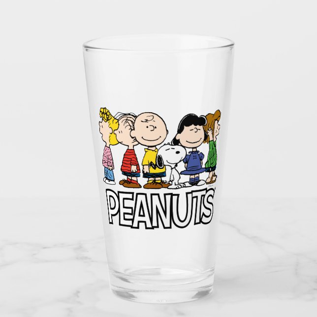 Peanuts | The Peanuts Gang Together Glass (Front)