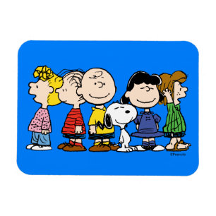Peanuts   The Peanuts Gang Together Magnet