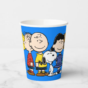 Peanuts   The Peanuts Gang Together Paper Cups