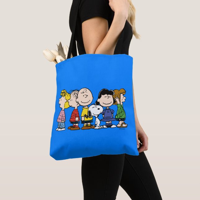 Peanuts | The Peanuts Gang Together Tote Bag (Close Up)