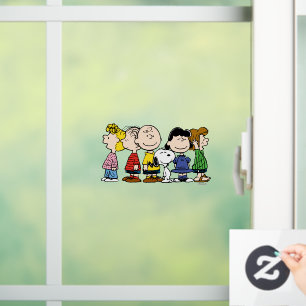 Peanuts The Peanuts Gang Together Window Cling
