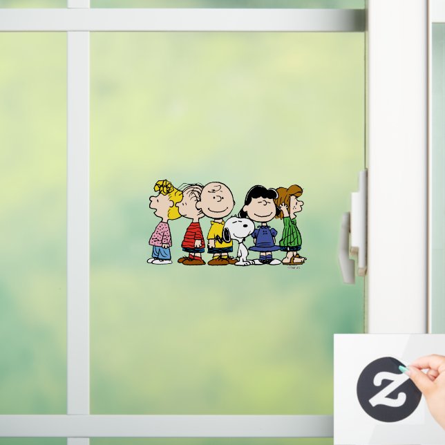 Peanuts | The Peanuts Gang Together Window Cling (Home)