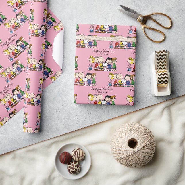 Peanuts | The Peanuts Gang Together Wrapping Paper (Crafts)