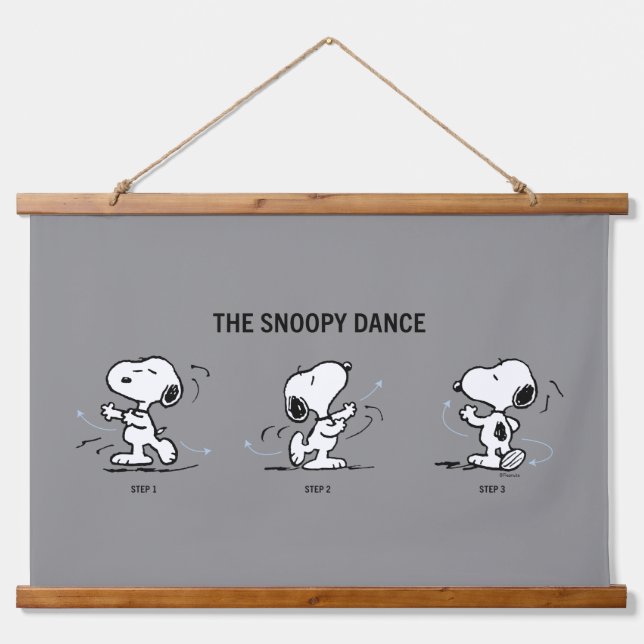 Peanuts | The Snoopy Dance Hanging Tapestry (Front)