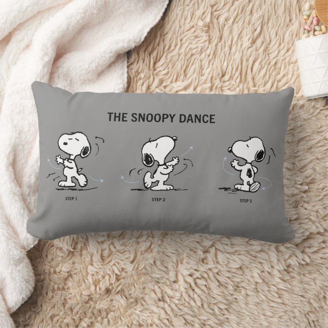 Peanuts | The Snoopy Dance Lumbar Cushion (Blanket)