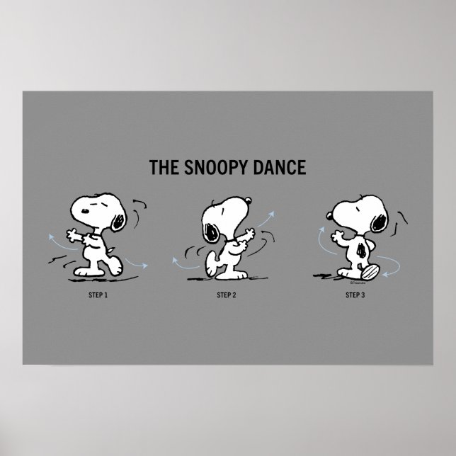 Peanuts | The Snoopy Dance Poster (Front)