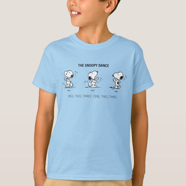 Peanuts | The Snoopy Dance T-Shirt (Front)