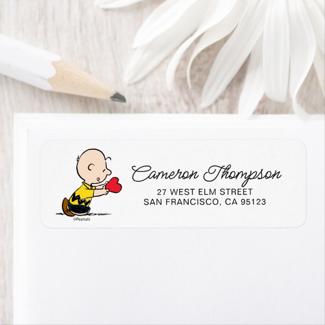 Peanuts | Valentine's Day Charlie Brown Red Heart (Insitu)