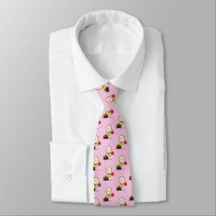 Peanuts   Valentine's Day Charlie Brown Red Heart Tie
