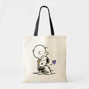 Peanuts   Valentine's Day   Charlie Brown & Snoopy Tote Bag