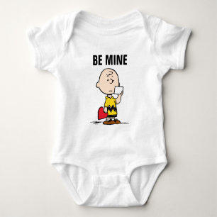 Peanuts Valentine's Day Charlie Brown Valentine Baby Bodysuit
