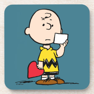 Peanuts   Valentine's Day Charlie Brown Valentine Coaster