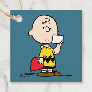 Peanuts   Valentine's Day Charlie Brown Valentine Favour Tags