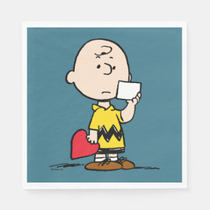 Peanuts Valentine's Day Charlie Brown Valentine Napkin