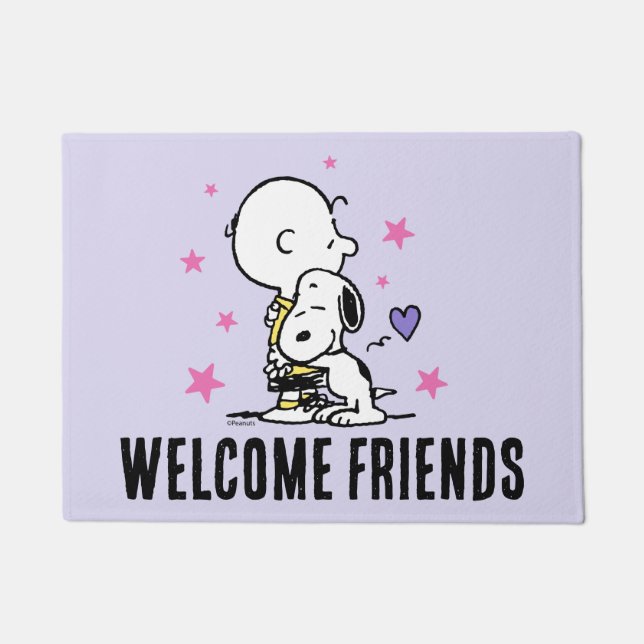 Peanuts | Valentine's Day | Friends For Life Doormat (Front)
