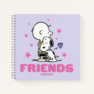 Peanuts   Valentine's Day   Friends For Life Notebook