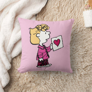 Peanuts Valentine's Day Sally Valentine Card Cushion