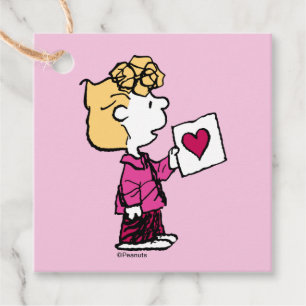 Peanuts   Valentine's Day   Sally Valentine Card Favour Tags