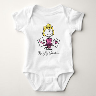 Peanuts   Valentine's Day   Sally Valentines Baby Bodysuit
