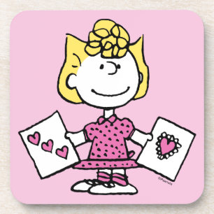 Peanuts   Valentine's Day   Sally Valentines Coaster