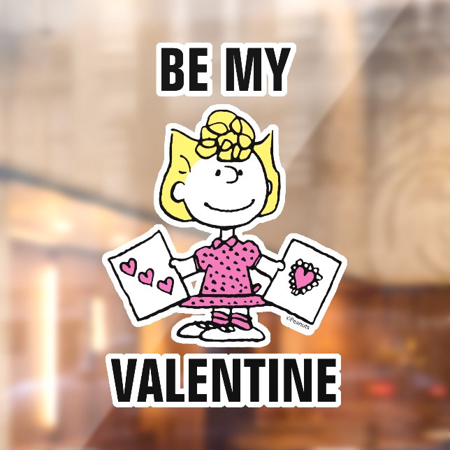 Peanuts | Valentine's Day | Sally Valentines Window Cling (Sheet 2)