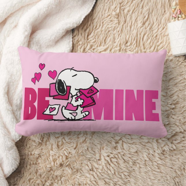 Peanuts | Valentine's Day | Snoopy Be Mine Lumbar Cushion (Blanket)
