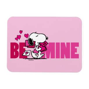 Peanuts   Valentine's Day   Snoopy Be Mine Magnet