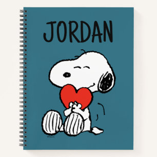 Peanuts   Valentine's Day   Snoopy Heart Hug Notebook