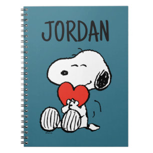 Peanuts   Valentine's Day   Snoopy Heart Hug Notebook