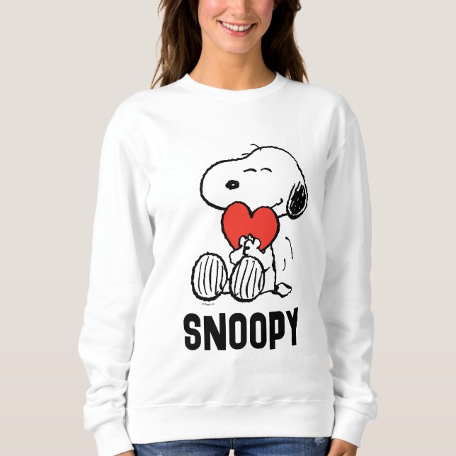 Peanuts | Valentine's Day | Snoopy Heart Hug Sweatshirt (Front)