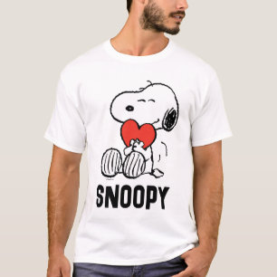 Peanuts   Valentine's Day   Snoopy Heart Hug T-Shirt