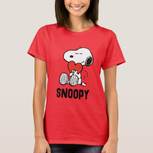 Peanuts   Valentine's Day   Snoopy Heart Hug T-Shirt