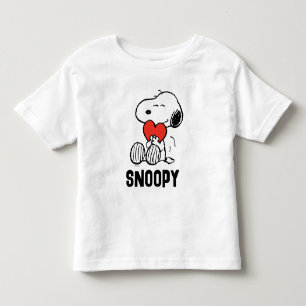 Peanuts   Valentine's Day   Snoopy Heart Hug Toddler T-Shirt