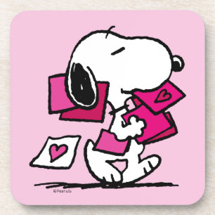 Peanuts   Valentine's Day   Snoopy With Valentines Coaster