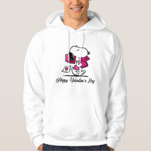 Peanuts Valentine's Day Snoopy With Valentines Hoodie