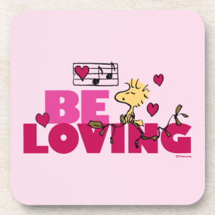 Peanuts   Valentine's Day   Woodstock Be Loving Coaster