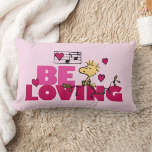 Peanuts   Valentine's Day   Woodstock Be Loving Lumbar Cushion