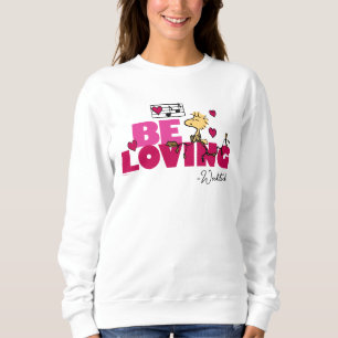 Peanuts   Valentine's Day   Woodstock Be Loving Sweatshirt