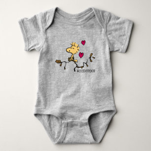 Peanuts Valentine's Day Woodstock Whistle Baby Bodysuit