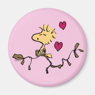 Peanuts   Valentine's Day   Woodstock Whistle Magnet