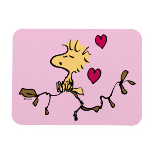Peanuts   Valentine's Day   Woodstock Whistle Magnet