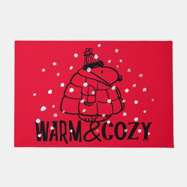 Peanuts | Warm & Cosy Doormat (Front)