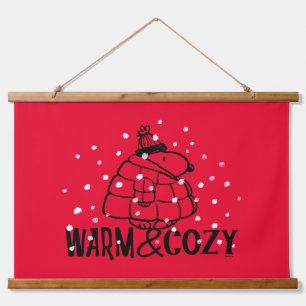 Peanuts   Warm & Cosy Hanging Tapestry