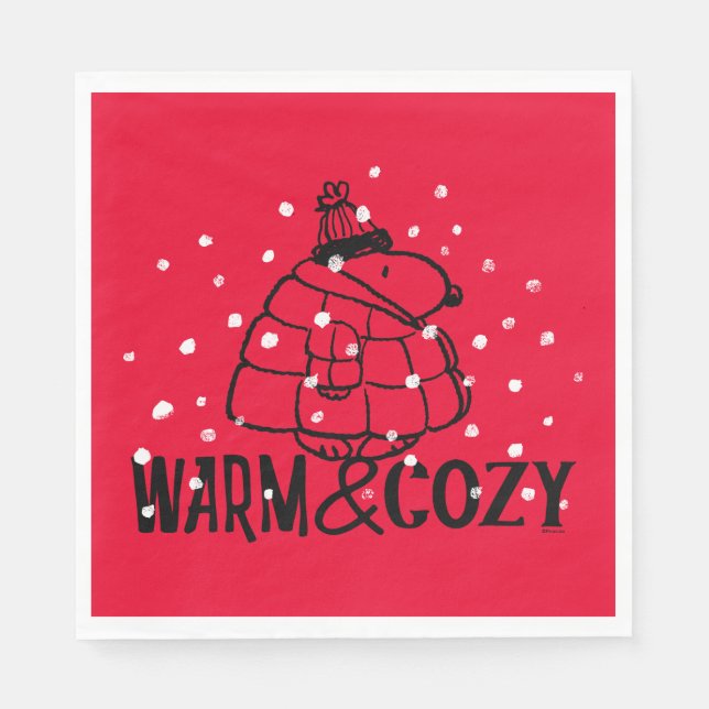 Peanuts | Warm & Cosy Napkin (Front)