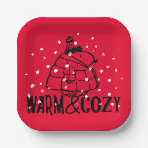 Peanuts   Warm & Cosy Paper Plate